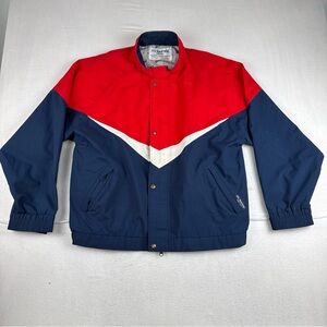 VTG Golf Tourney Gore-Tex Colorblock Jacket Large Windproof Waterprroof Outdoor